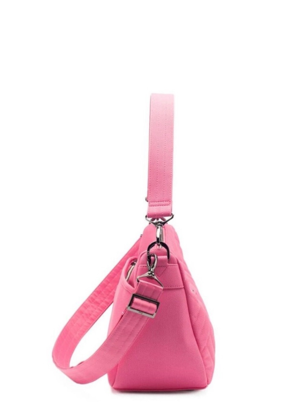 lug Pink Quilted Hobo Shoulder Bag - Picture 4 of 4